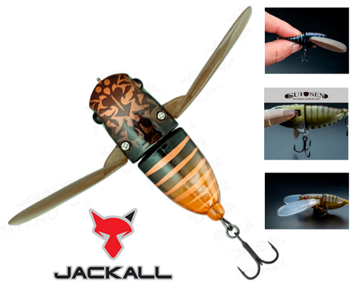 Воблер Jackall Suisen 43F цв. lake nojiri spring cicada