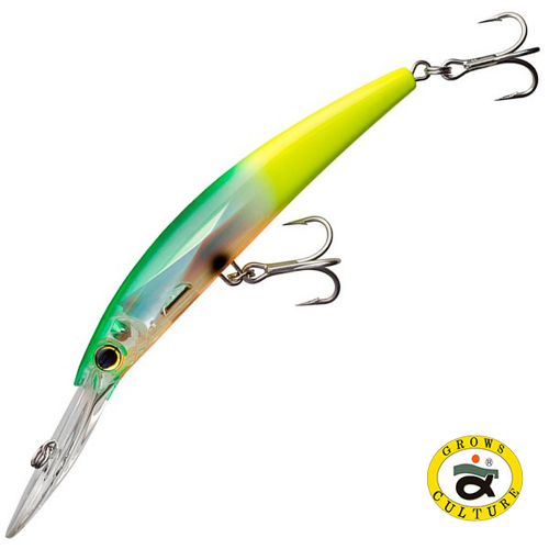 Воблер Grows Culture Crystal 3D Minnow 130мм. (24гр. 4-6м.) #002