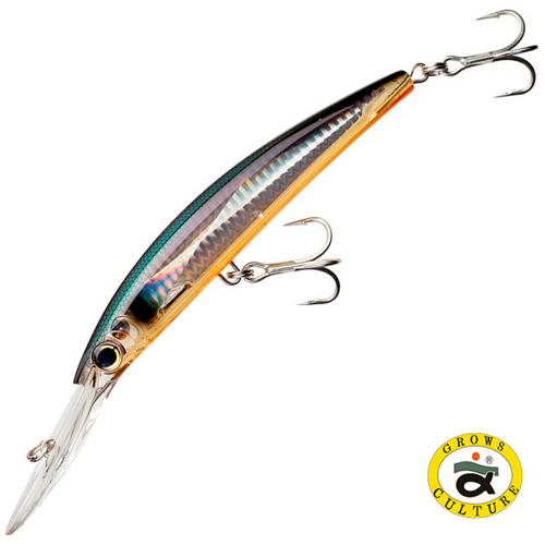 Воблер Grows Culture Crystal 3D Minnow 130мм. (24гр. 4-6м.) #011
